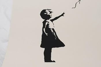 Amazon.co.jp: WCP Banksy バンクシー GIRL WITH PURPLE BALLOON